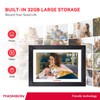 THOMSON Digital Picture Frame, Digital Photo Frame WiFi with 32