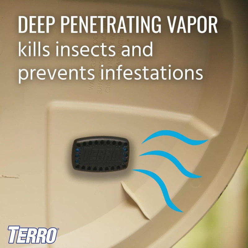 TERRO Outdoor / Garage GARBAGE GUARD PEST STRIP Kills Insects