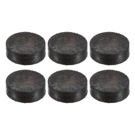 M METERXITY 6pcs Pool Cue Tips Billiard Cue Replacement Tips for Pool Cue Snooker 13mm Diameter Brown