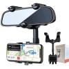 Frentaly EPN 360° Car Phone Holder Rotatable, Retractable Rearview Mirror