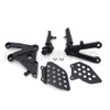 Black Front Rider Foot Pegs Bracket Fit For Honda Cbr600Rr