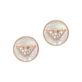 Emporio Armani Women's Rose Gold Stud Earrings, EGS2311221