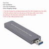M.2 NVME Hard Drive Enclosure External USB 3.1 to NGFF