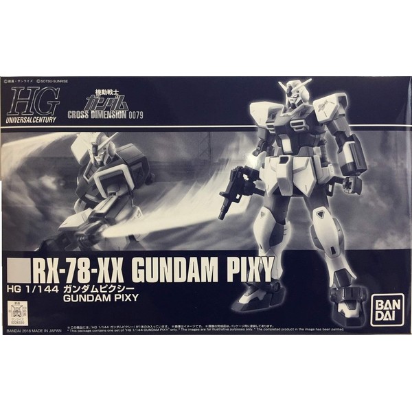 HGUC 1/144 Gundam Pixie Plastic Model "Mobile Suit Gundam CROSS