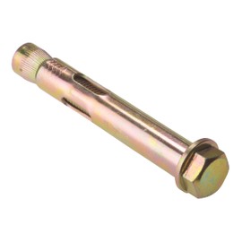 ForgeFix Sleeve Anchors - Hex Bolt | M8 x 85mm | Zinc Yellow Passivated | Bag 10