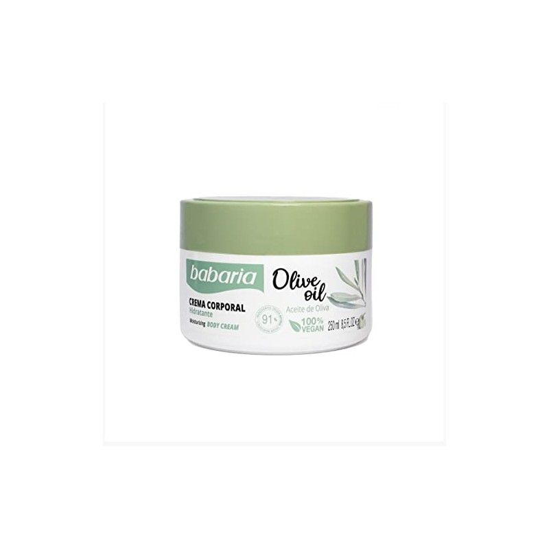 Babaria Olive Oil Body Cream – 250ml