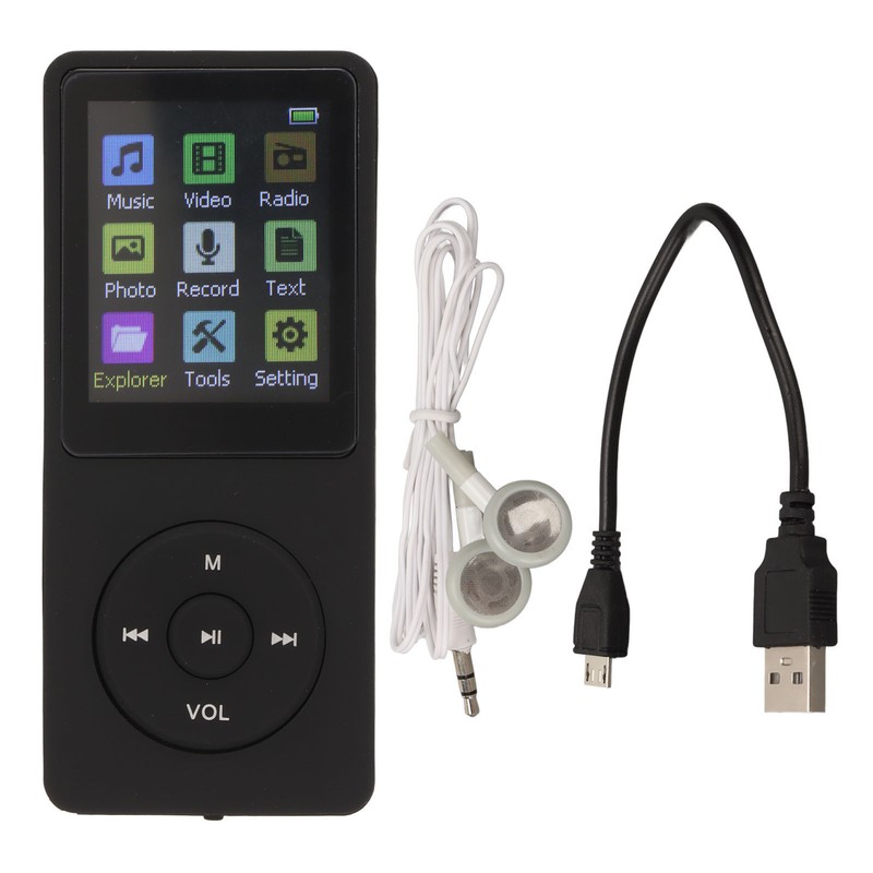 Digital Music Player 1.8 Inch LCD Support Small Memory Card