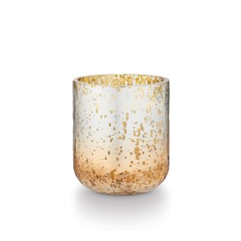 ILLUME Noble Holiday Balsam & Cedar Small Crackle Glass Candle