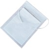 100 Pcs Disposable Tea Filter Bags Empty Cotton Drawstring Seal