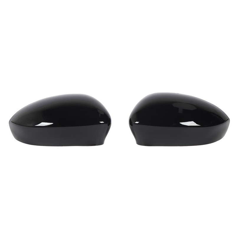2 Pcs Door Side Rearview Mirror Cover Cap Left Right