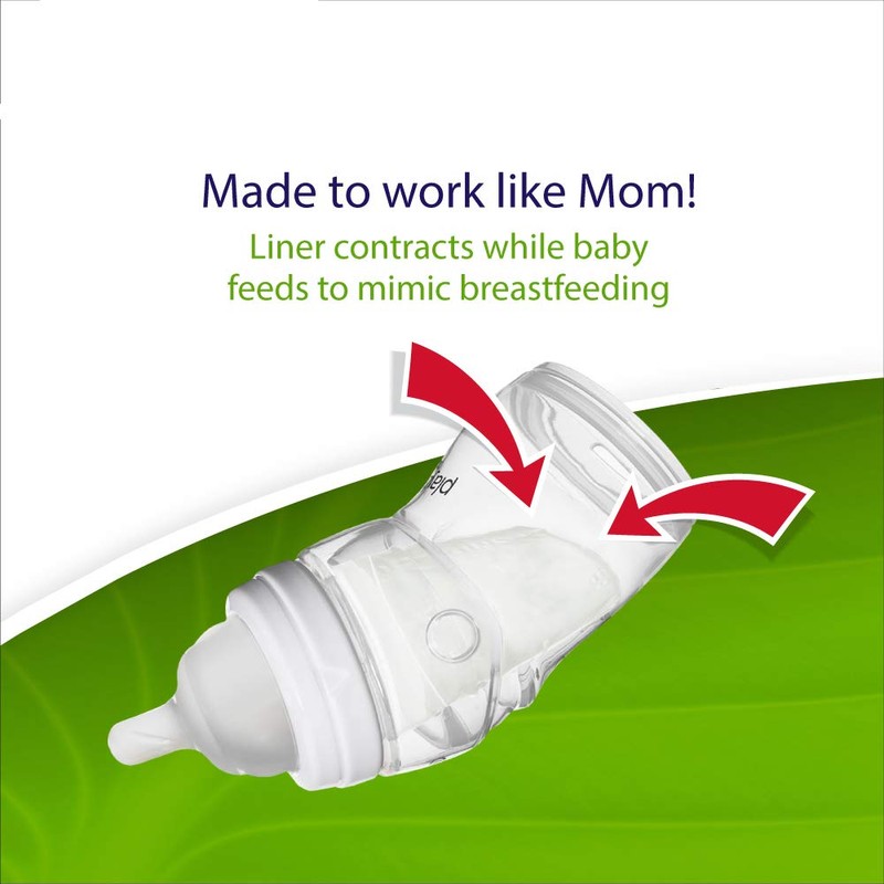 Diaper Genie Playtex Nurser Drop-Ins Baby Bottle Disposable Liners, Closer