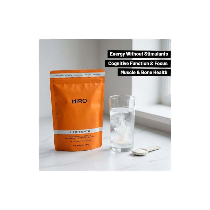 Hiro Clean Creatine Pure Micronised Creatine Monohydrate