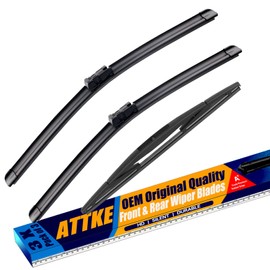 3 Wipers Front Windscreen Wiper Blades 26" + 18", Rear Windscreen Wiper Blades 16", for Subaru Outback 2020 2021 2022/OE Original Quality (set of 3)