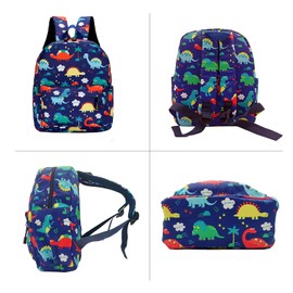 YAMEIZE Children's Backpack for Toddlers Backpack Kids Boys Dinosaur Lightweight Backpack School Bags for Nursery, Dinosaurs