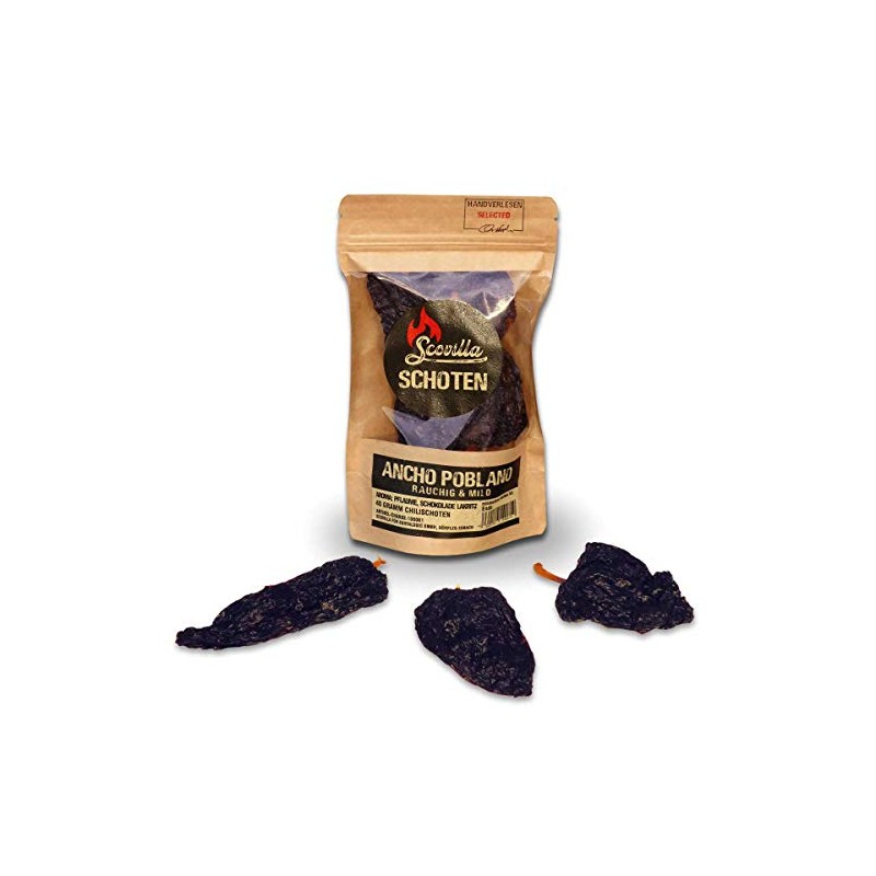 Scovilla s Ancho Poblanao Dried, 40 g