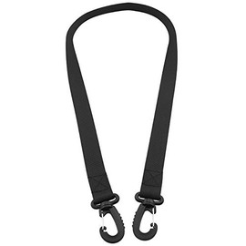 Ruiwaer Nylon Snowboard Boot Carrier Strap for Roller Skates, Ski Boots, etc. Black Skiing Equipment