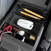 Mabett Double-Layer Console Organizer for Bronco 2025 4-door, Armrest Storage