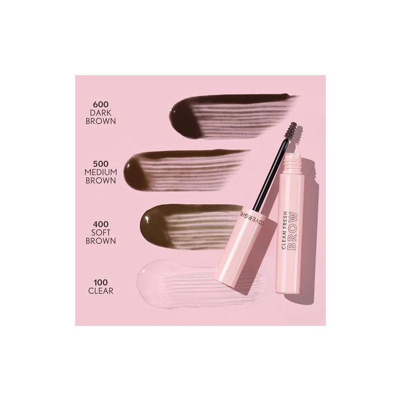COVERGIRL CG CLEAN FRESH BROW Eyebrow Gel Medium Brown 500