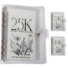 12-Month Envelopes Money Saving Challenge Binder,Budget Binder With Cash Envelopes,12