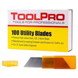 ToolPro Premium Utility Blades, 100 ct