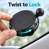 2 Pack GPS Windshield Suction Cup Mount Holders for TomTom