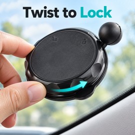 2 Pack GPS Windshield Suction Cup Mount Holders for TomTom VIA, GO Live and Start Navigation Devices