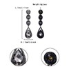 Flyonce Women's Rhinestone Crystal Wedding Fashion Long Teardrop Dangle Chandelier