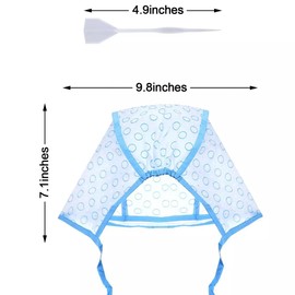 Namvo 5 Piece Hair Tip Frost Cap, Highlighting Dye Colour Hairdressing Hat for Salon with Hooks