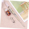 VILLFUL 3pcs Dip Pen Set with Transparent Enamel Box Handmade