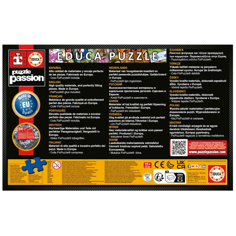 Educa Cachorros en el Equipaje Rompecabezas 500 Piezas