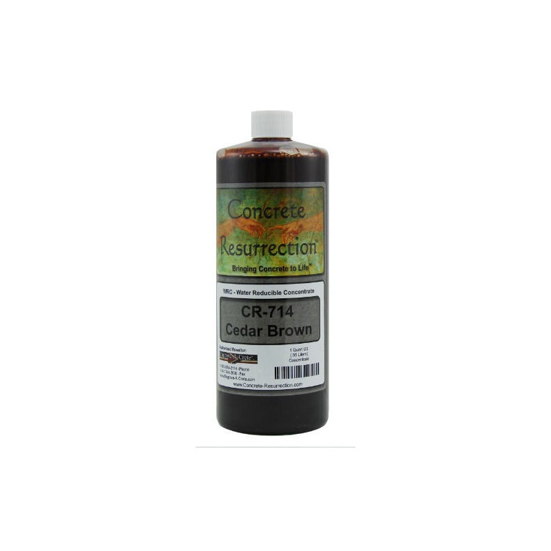 Concrete Resurrection Professional Easy to Apply Water Based Concrete Stain