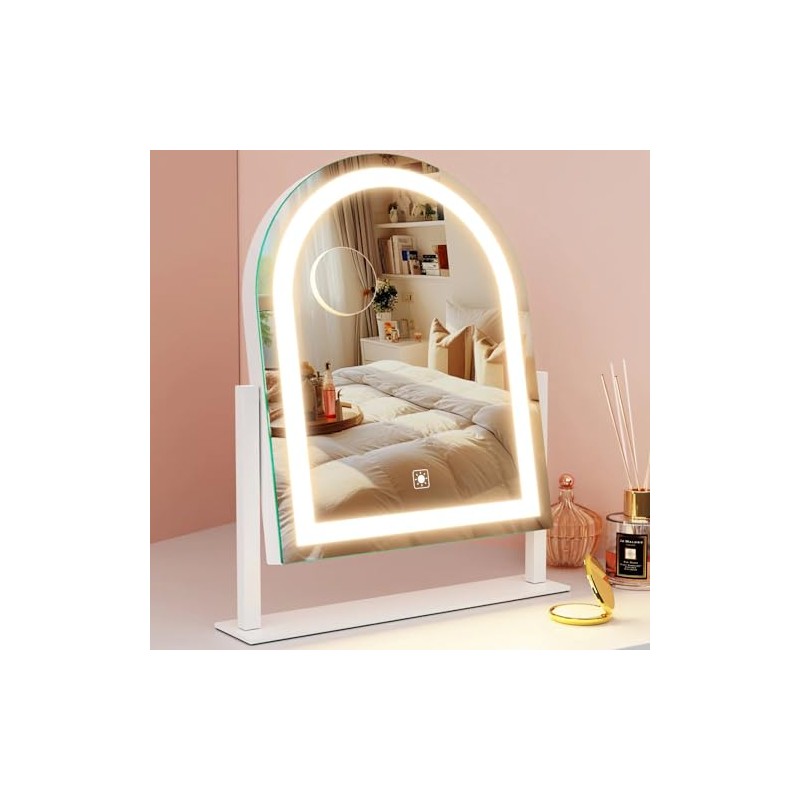 Gvnkvn Makeup Vanity Mirror with USB Charging Port 24" x