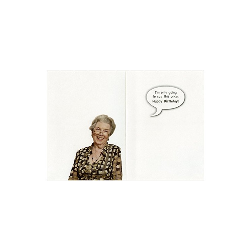 30,000 Words a Day Funny Birthday Card