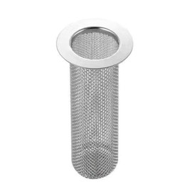 MinnowXY Floor Drain Filter Basket Filter Hair Trap Strainer Stainless Steel for Kitchen Sink Bathroom Bathtub Wash Basin, Large, Long