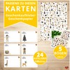 artup 10 Weihnachtskarten mit Umschlag - 5 Motive im Set