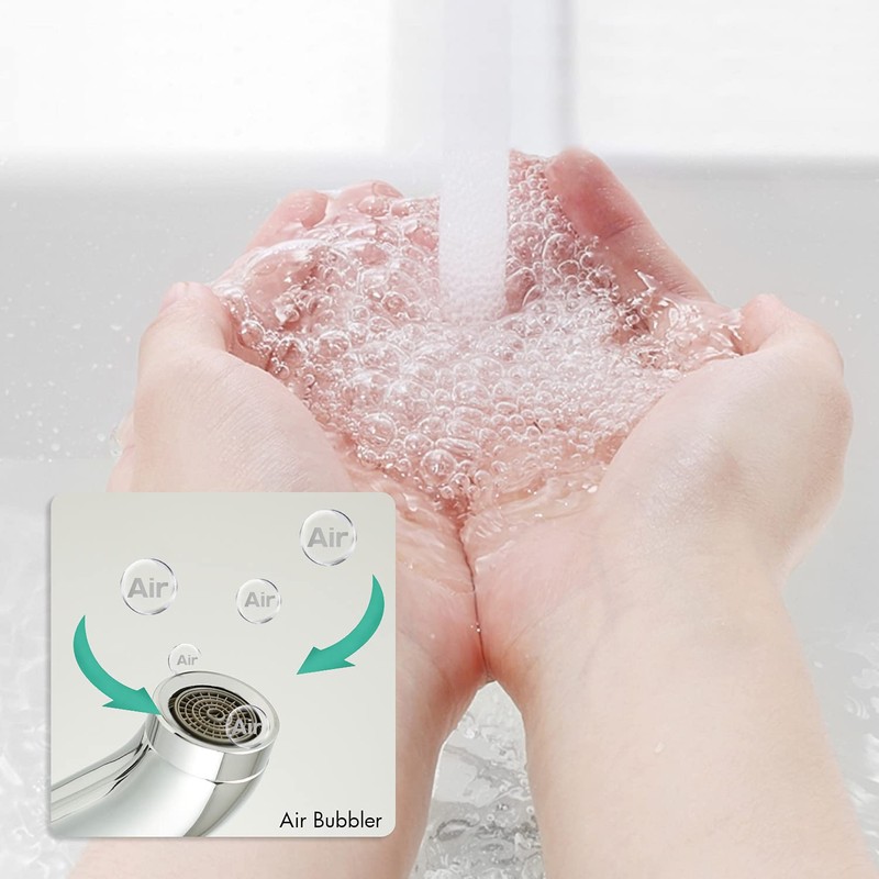 SOLVEX SP-10013 Bathroom Tap, Stainless Steel Washbasin Tap (High Spout),