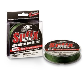 Suffix 832 Braid 80 lb Low-Vis Green 150 yards