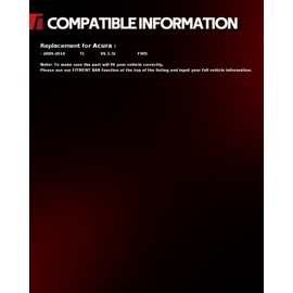 Torchbeam Front Struts Amortiguadores Delanteros Shocks Absorber Replacement for Acura TL 2009-2014 272693/272694