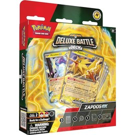 Pokémon TCG: Zapdos ex Deluxe Battle Deck (Ready-to-play 60-card deck & Accessories)
