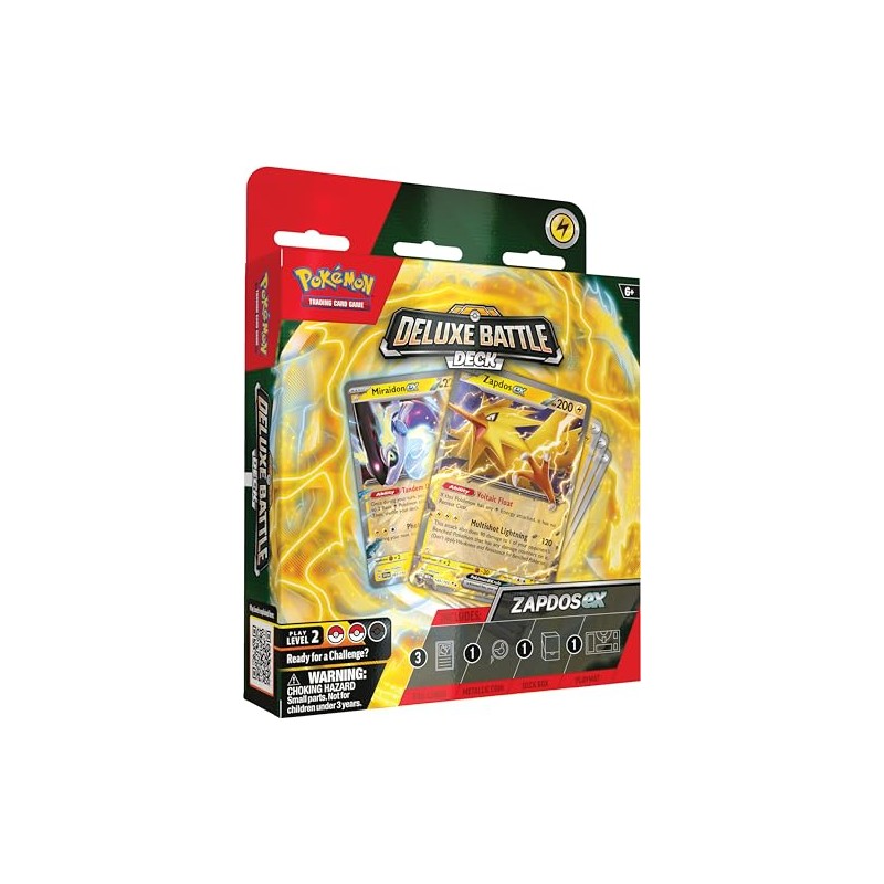 Pokémon TCG: Zapdos ex Deluxe Battle Deck (Ready-to-play 60-card deck
