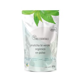 Tree Essentials Suplemento de matcha, Envase con 80 g de Uso Nutricional                                                                              