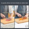 Lagom Tabla Picar Cortar Alimentos Carnes Lagom 24x34cm De Bambú