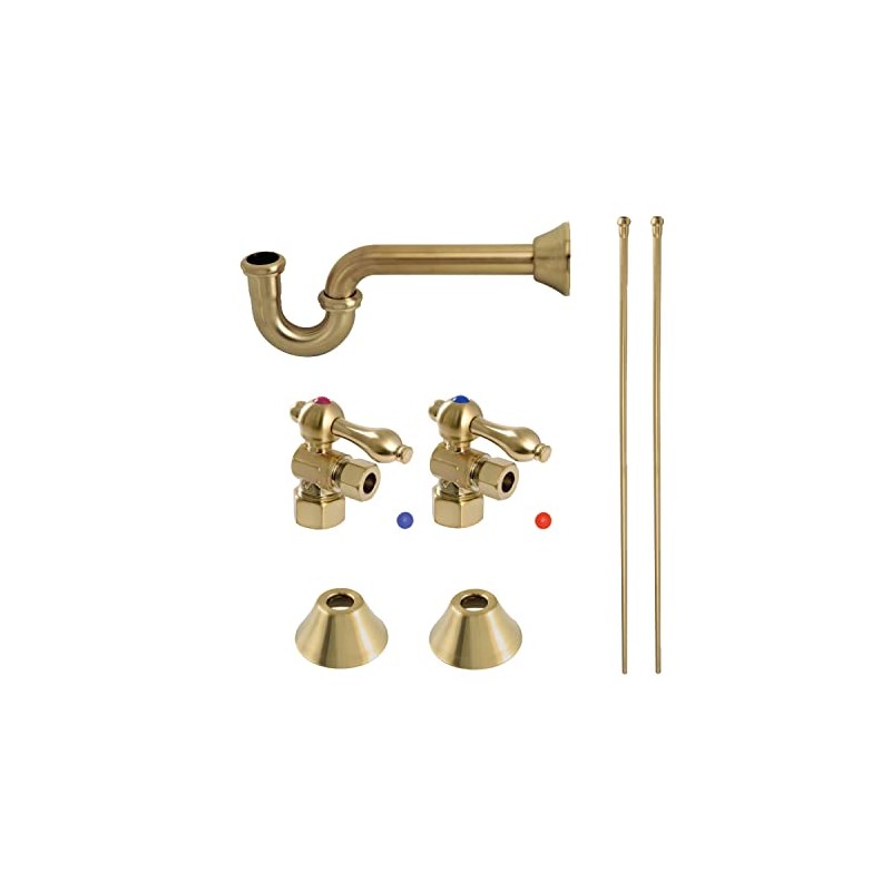 Kingston Brass CC53307LKB30 Trimscape Traditional Plumbing Sink Trim Kit with