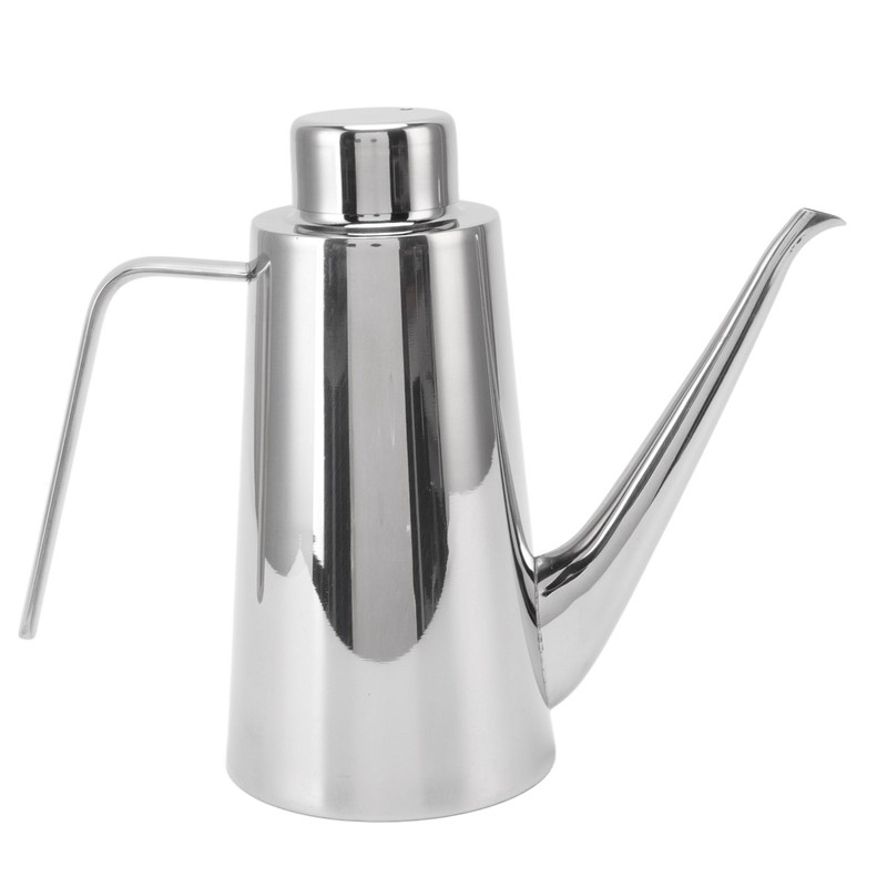 Large 850ML 304 Stainless Steel Olive Oil Vinegar Batcher Bottle