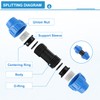 SWAWIS PP Fitting Screw Connection for PE Pipe 25 mm