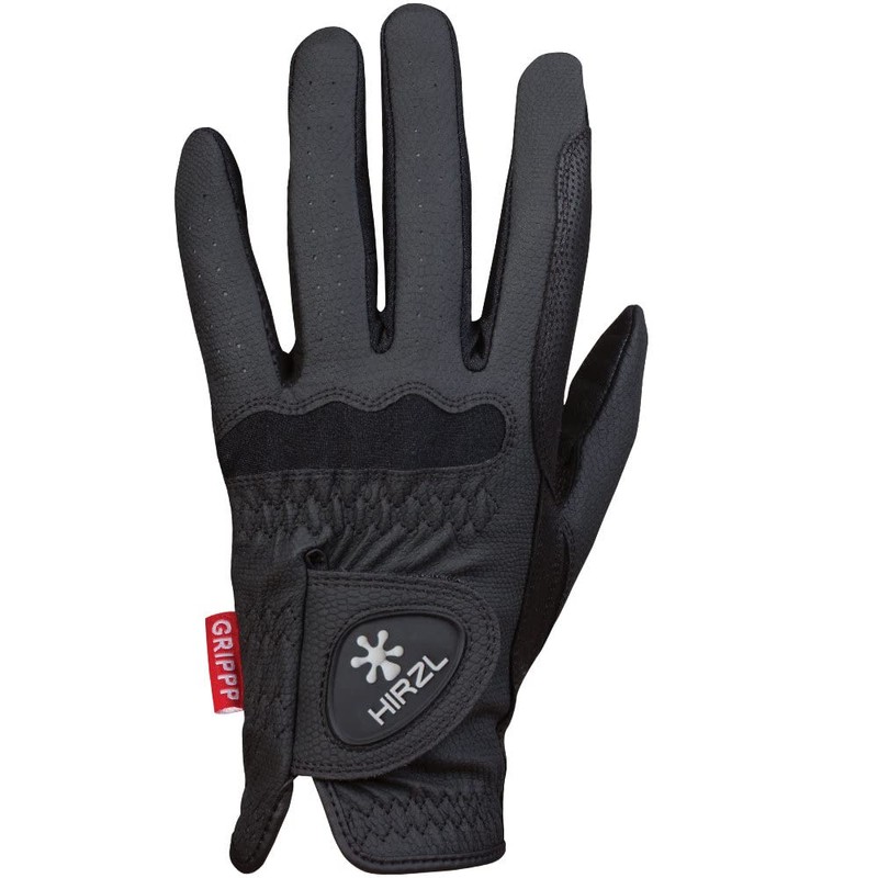 HIRZL GRIPPP Training, Unisex Riding Gloves (8.5, Black)