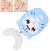 U Shaped Automatic Toothbrush Cartoon Ultrasonic Toothbrush Oral Cleaning Brush