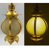Lacquered Pludaku Hanging Lanterns (LED Wiring Set) Aluminum Round Small