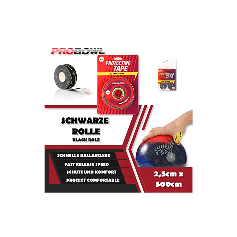 EMAX Pro Bowl Performance Tape - Bowling Thumb Tape |