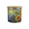 Purely Home Painted Sunflowers Coffee Storage Canister - Van Gogh